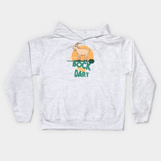 Bock auf Dart Shirt Kids Hoodie by A&P